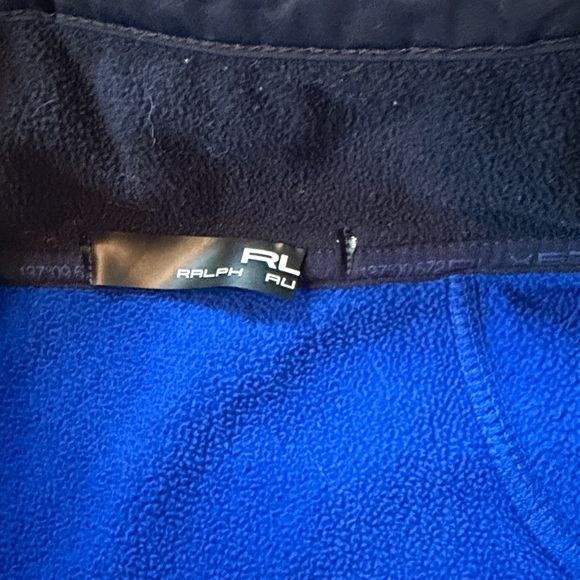 Ralph Lauren RLX Flag Quarter Snap Fleece Pullover - Picture 2 of 6